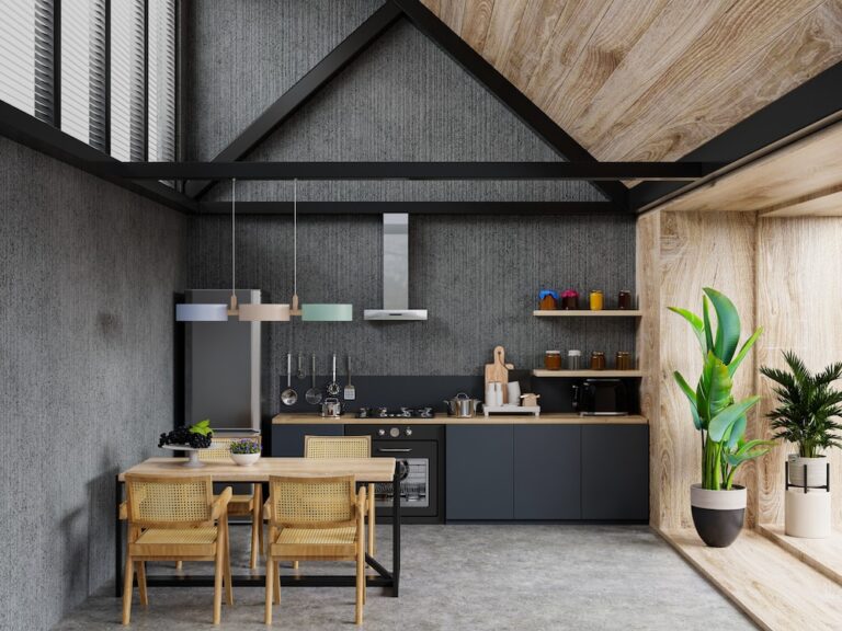 bucatarie in stil industrial