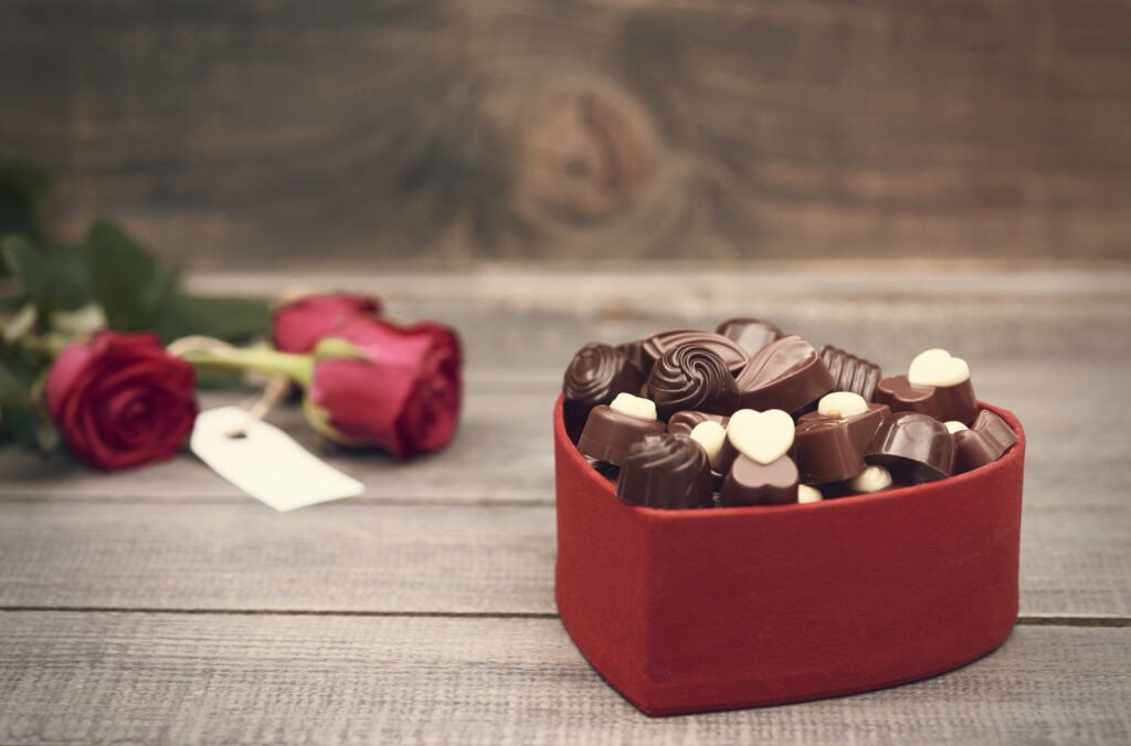 cutie bomboane ciocolata cadou pentru soacră
