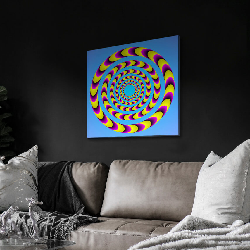 Tablou canvas Spirala Multicolora 3 - Pepanza.ro