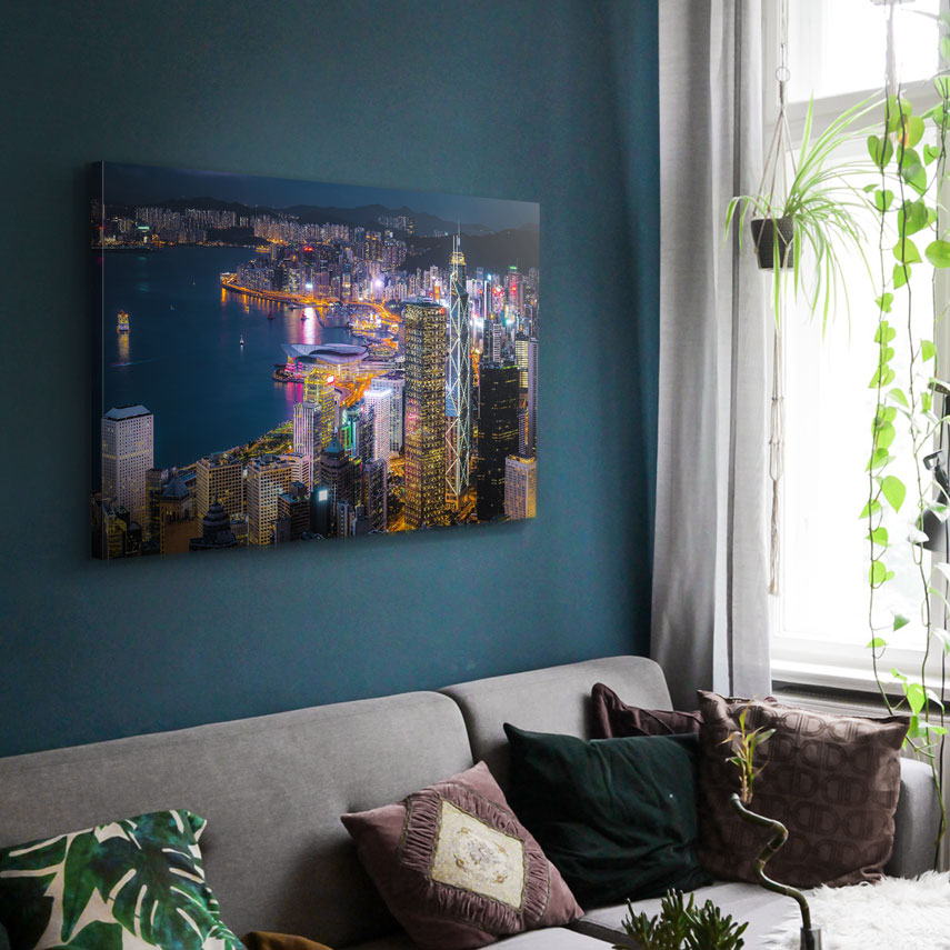 Tablou canvas City night view 2 - Pepanza.ro