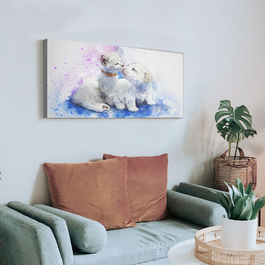 Tablou canvas Lovely pets 3 - Pepanza.ro
