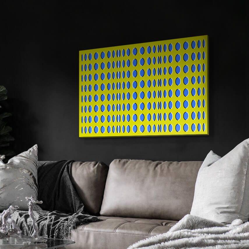 Tablou canvas Elipse Albastre 3 - Pepanza.ro