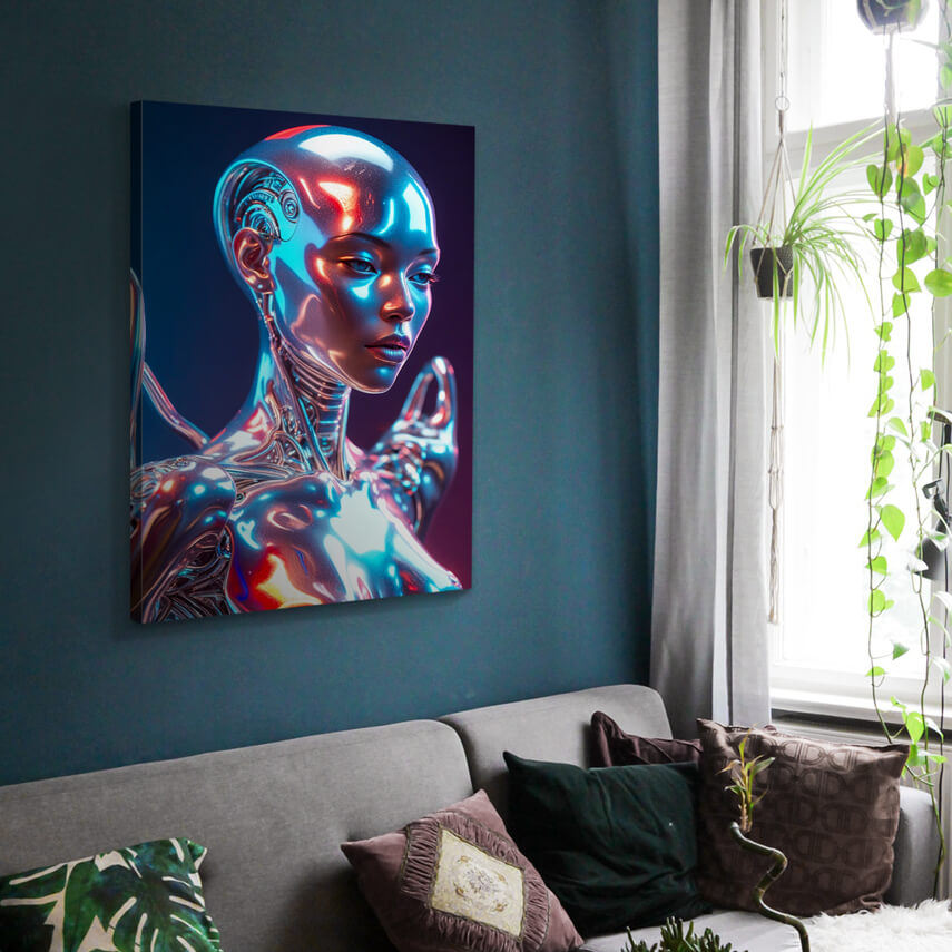 Tablou canvas Futurism Metalic 2 - Pepanza.ro
