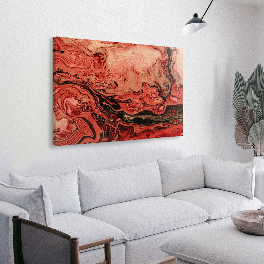 Tablou canvas Abstract red 3 - Pepanza.ro