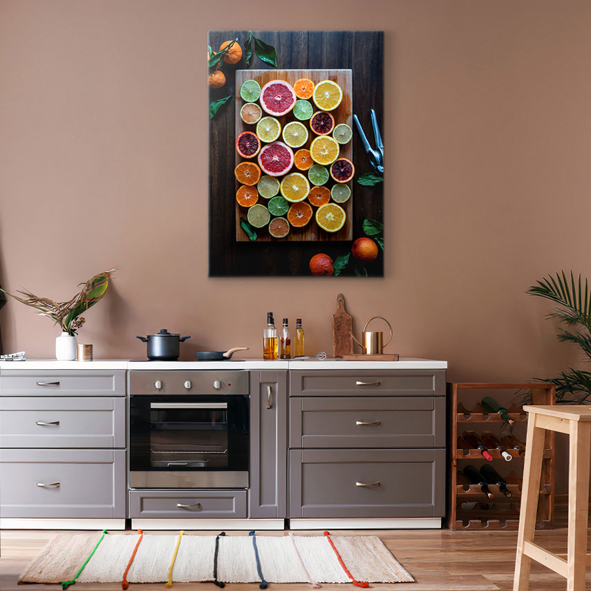 Tablou canvas Citrice colorate 2 - Pepanza.ro
