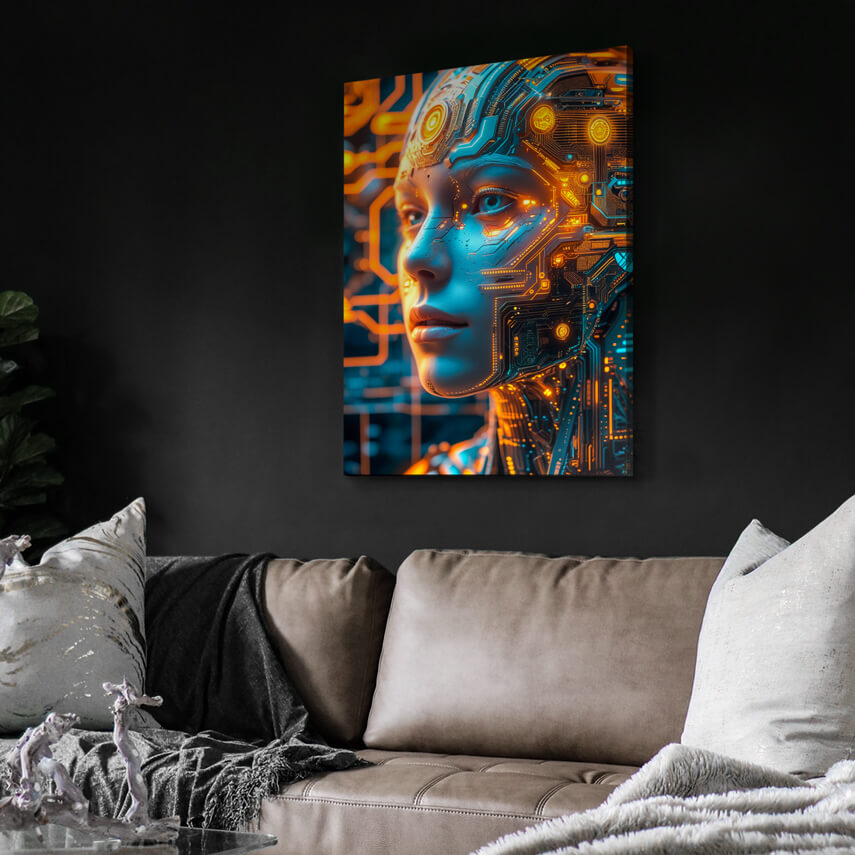 Tablou canvas Circuit Futuristic 3 - Pepanza.ro