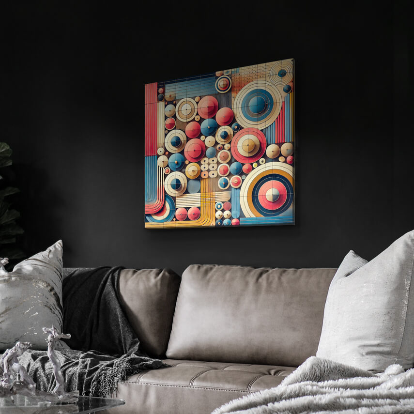 Tablou canvas Geometrie in Echilibru 2 - Pepanza.ro