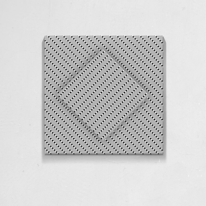 Tablou canvas Patrat in Miscare- Pepanza.ro