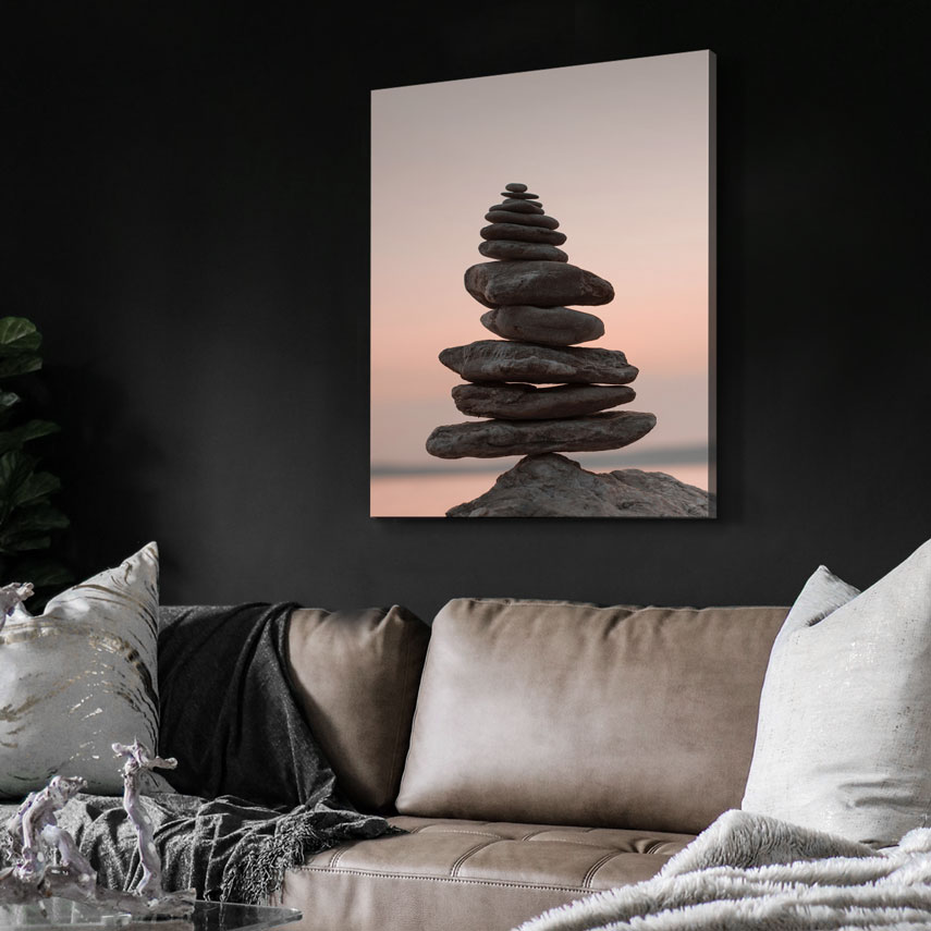 Tablou canvas Pietre in Echilibru 3 - Pepanza.ro