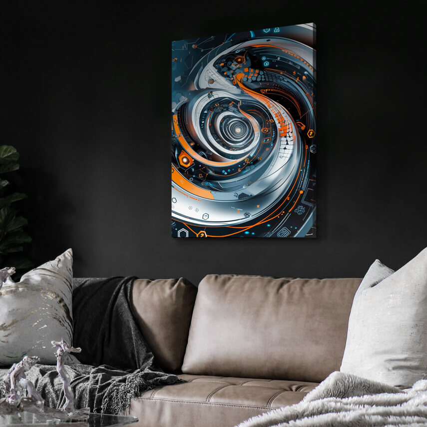 Tablou canvas Vortex Futuristic 3 - Pepanza.ro