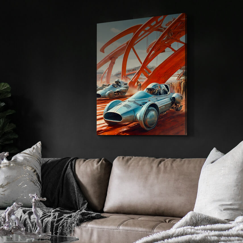 Tablou canvas Curse Retro-Futuriste 3 - Pepanza.ro