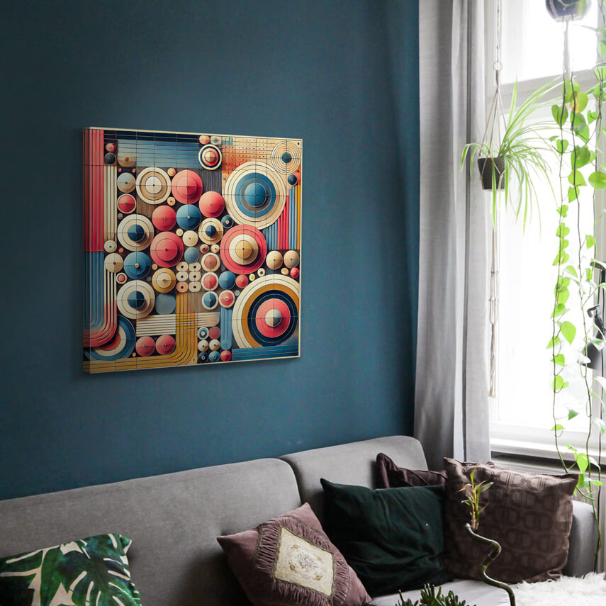 Tablou canvas Geometrie in Echilibru 3 - Pepanza.ro