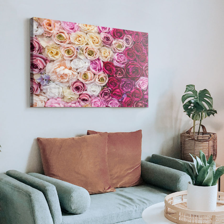 Tablou canvas Trandafiri multicolori 3 - Pepanza.ro