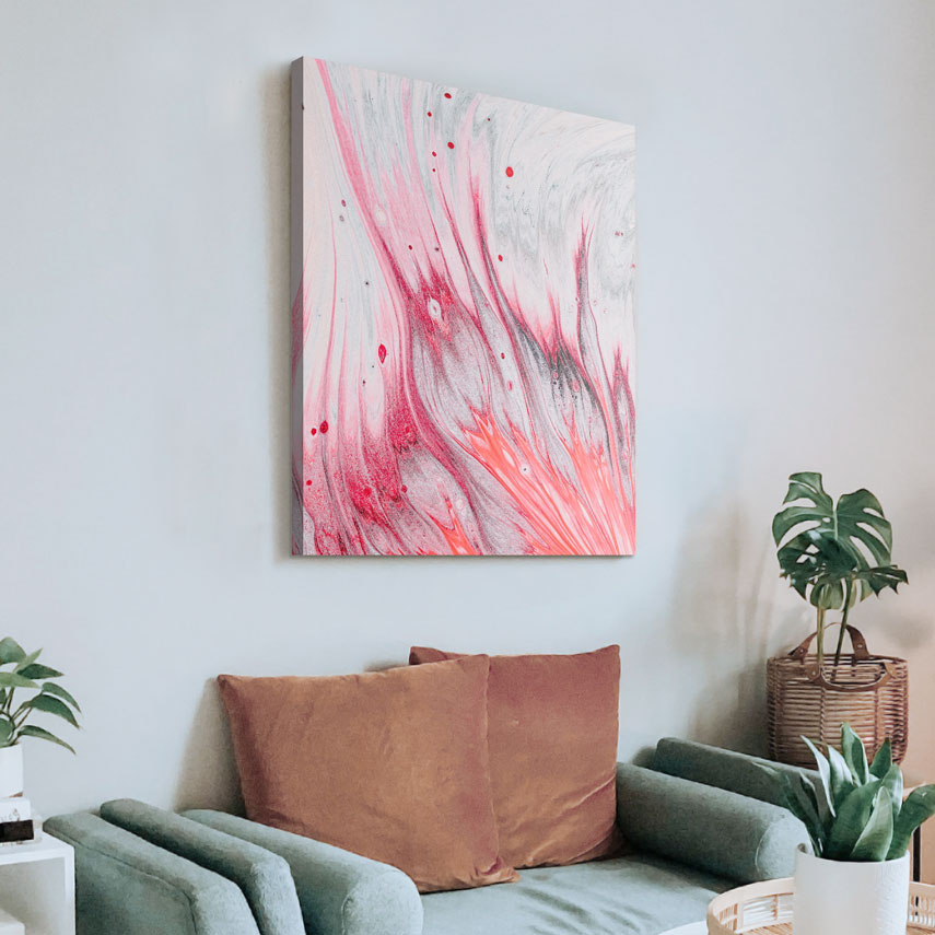 Tablou canvas Abstract pink 2 - Pepanza.ro