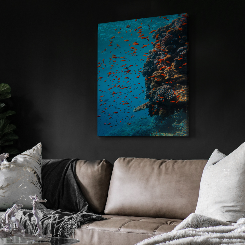 Tablou canvas Orange fish 3 - Pepanza.ro