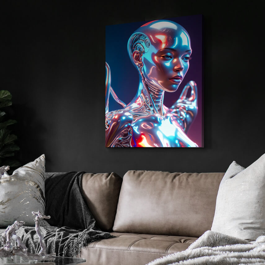 Tablou canvas Futurism Metalic 3 - Pepanza.ro
