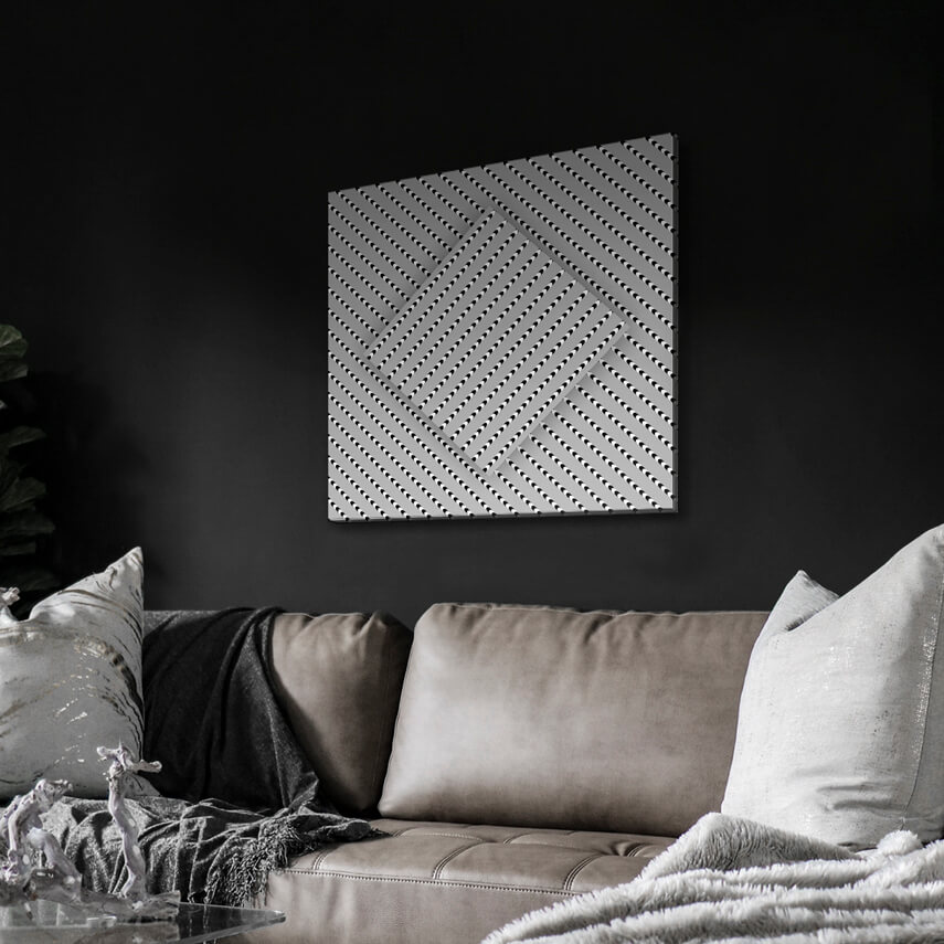 Tablou canvas Patrat in Miscare 3 - Pepanza.ro