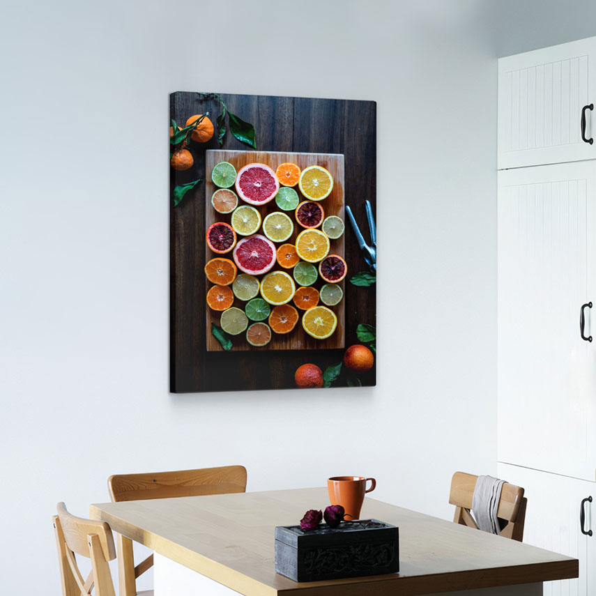 Tablou canvas Citrice colorate 3 - Pepanza.ro