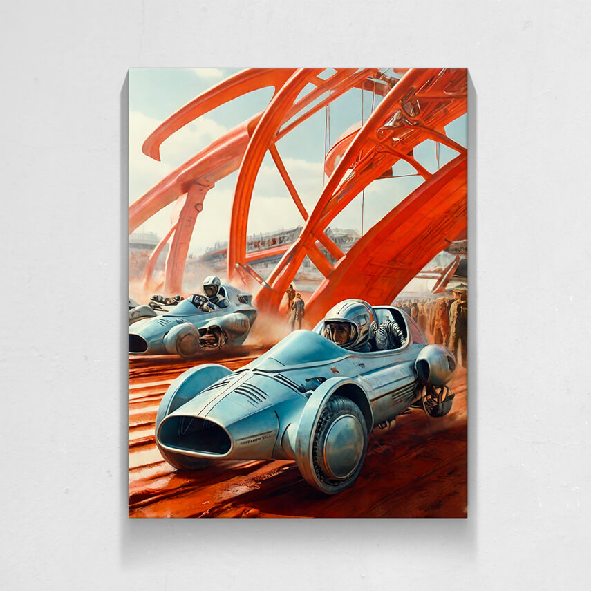 Tablou canvas Curse Retro-Futuriste- Pepanza.ro