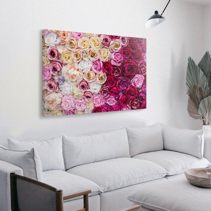 Tablou canvas Trandafiri multicolori 2 - Pepanza.ro