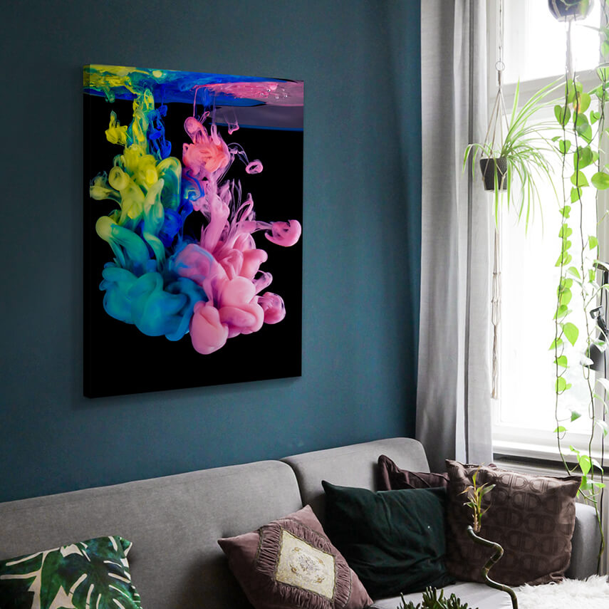 Tablou canvas Pink and blue 2 - Pepanza.ro