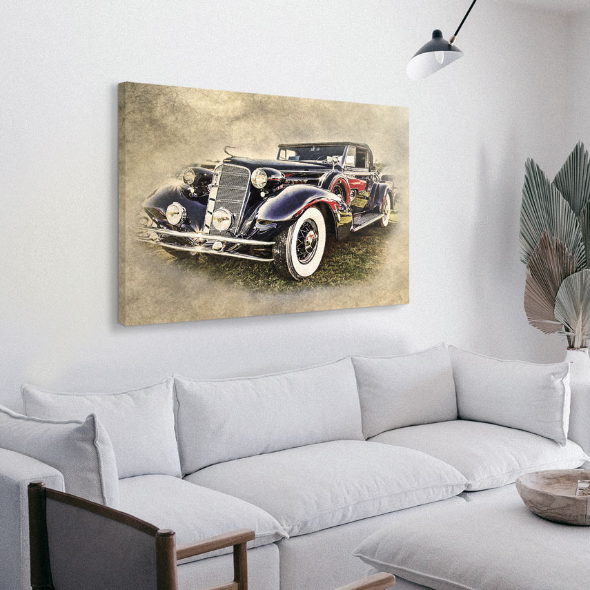 Tablou canvas MAȘINĂ DE EPOCĂ 2 - Pepanza.ro
